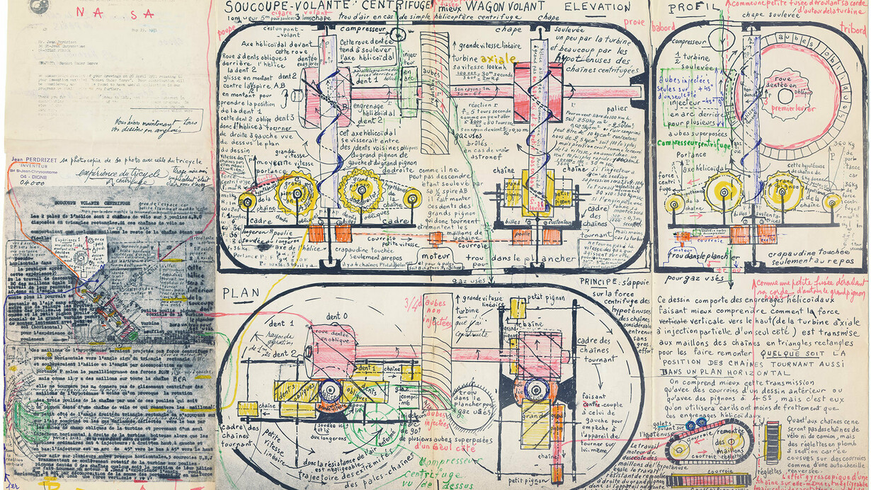 Jean Perdrizet. Courtesy of Christian Berst Art Brut