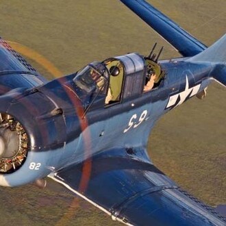 Douglas SBD Dauntless. Courtesy of Lone Star Flight Museum