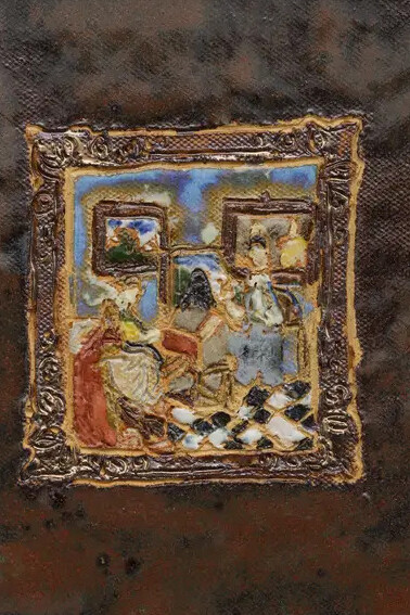 Raina Lee, The concert by Vermeer, stolen from the Isabella Stewart Gardener Museum (detail), 2026. Courtesy of Make Room Gallery