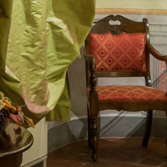 Room with a comfortable place. Courtesy of Puccini Museum