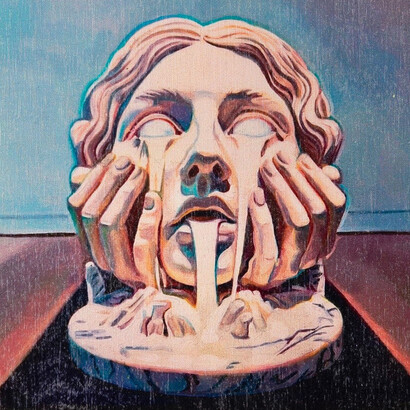 Mike Chavez-Dawson and Rebecca Davy, For the love of Medusa, Chicanery in the age of AI…, 2024 - 2025. Courtesy of Union Gallery 