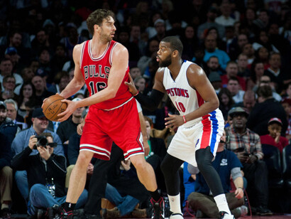 Gasol ante Greg Monroe