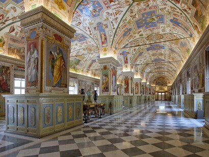 Una sala dei Musei Capitolini
