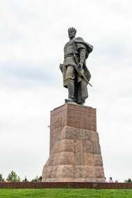 Monument to Amir Timur: Kashkadarya region, Shahrisabz, Uzbekistan