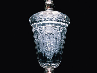 Renaissance baroque rococo, piece in exhibition (detail). Courtesy of Museum für angewandte Kunst