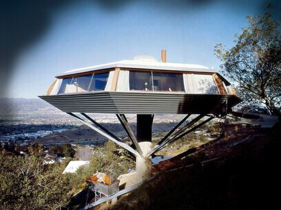 John Lautner, "Chemosphere", Hollywood, 1961, EE. UU.
