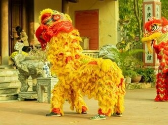 Dragão em comemoração do Ano Novo Chinês. Outra realização importante é o Novo Banco de Desenvolvimento (NDB), também fundado em 2014 durante a cúpula do BRICS em Fortaleza, Brasil. Com sede em Xangai, China, o NDB foi criado como uma alternativa ao Banco Mundial e ao FMI, com o objetivo de financiar projetos de infraestrutura e desenvolvimento sustentável em países emergentes, mesmo não pertencentes ao  BRICS