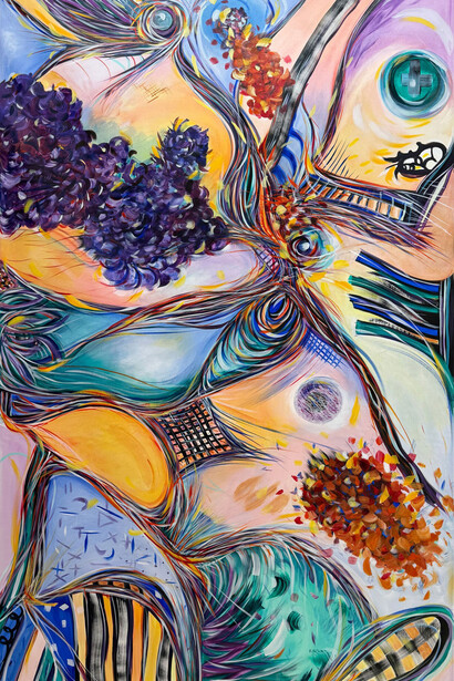 Naomie Kremer, Wing (detail), 2025. Courtesy of Modernism Inc.
