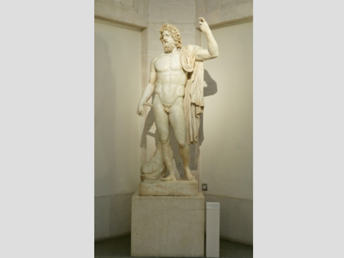 Neptuno, Hacia 135. Mármol veteado. Courtesy of Museo del Prado