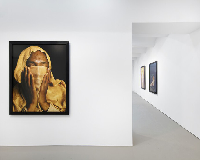 Andres Serrano, Exhibition view. Courtesy of Jack Shainman Gallery