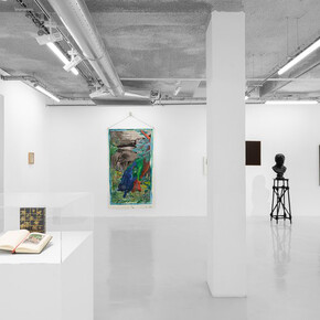 Various artists, De l’effacement de la figure humaine, exhibition view. Courtesy of Galerie Sator