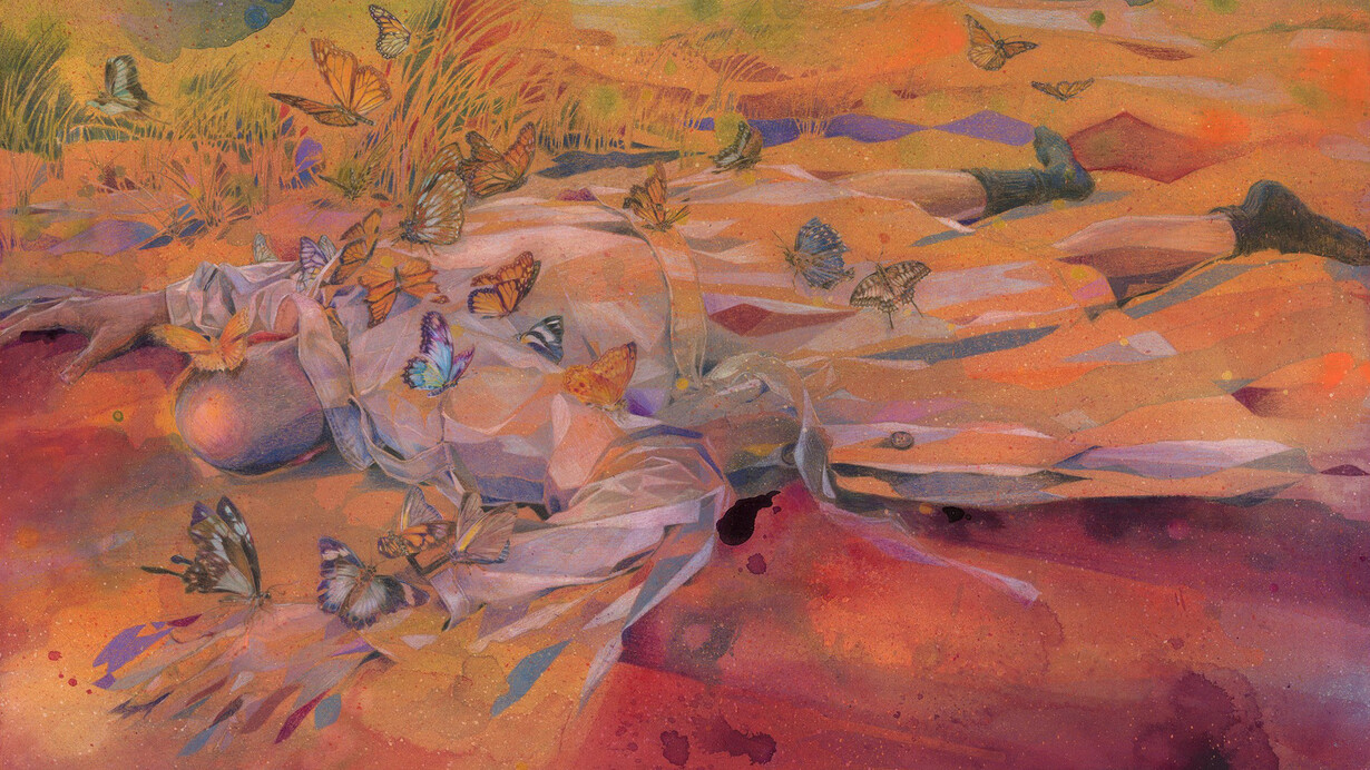 Esteban Del Valle, Thanks for all the conditional love (detail), 2025. Courtesy of the Schoolhouse Gallery