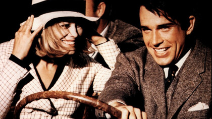 Faye Dunaway y Warren Beatty en una escena de la película