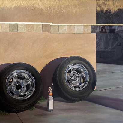 Jacqueline Valenzuela, Jellybean slots (detail), 2023. Courtesy of Craig Krull Gallery