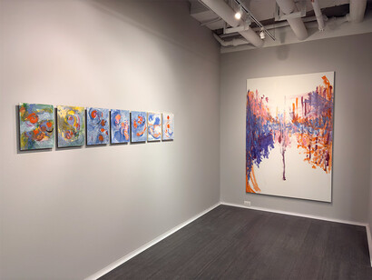Varios artistas, Evanescente, vista de exhibición. Cortesía de Galería La Balsa