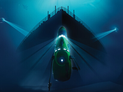 Deepsea challenger, piece in exhibition. Courtesy of Queensland Museum Tropics