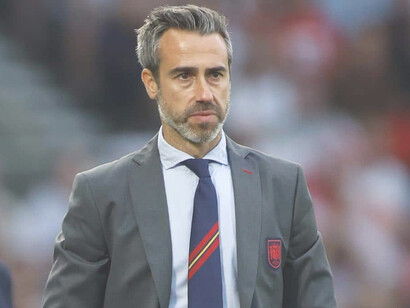 Jorge Vilda, desde 2015 es seleccionador de la selección femenina absoluta de fútbol de España y director técnico