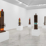 Robert Indiana, Alchemy, exhibition view. Courtesy of Almine Rech Gallery