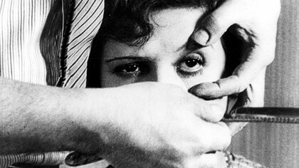 Cena mítica de "Um cão andaluz" (dirigido por Buñuel em parceria com Dalí em 1929), considerado o maior representante do cinema surrealista