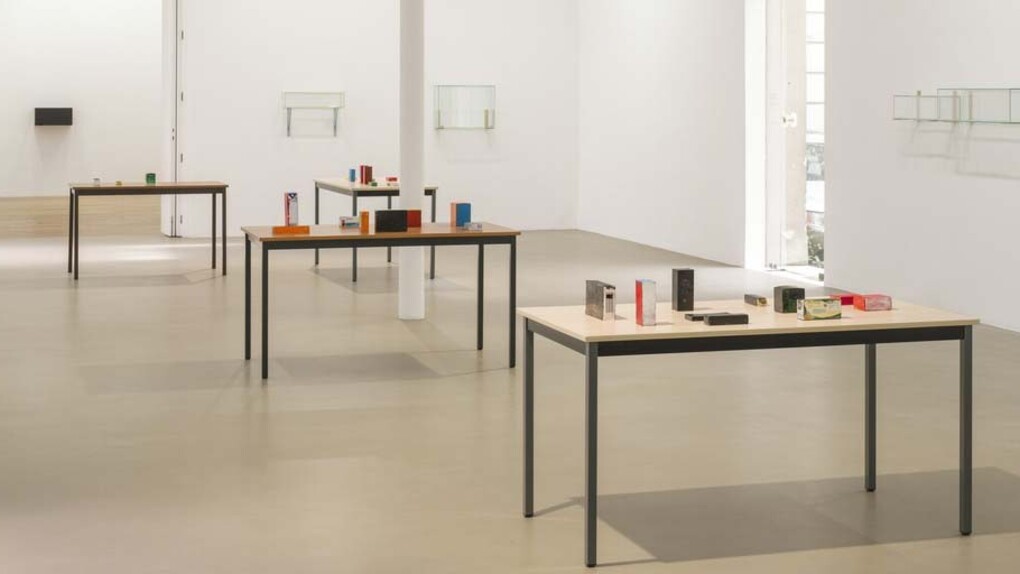 6 or 7 new works. Courtesy of Galerie Chantal Crousel