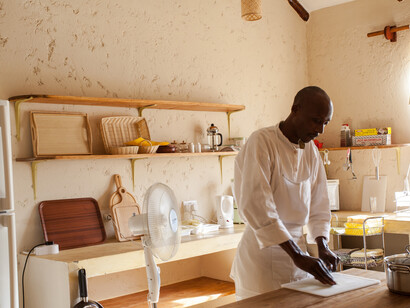 I preparativi per la festa