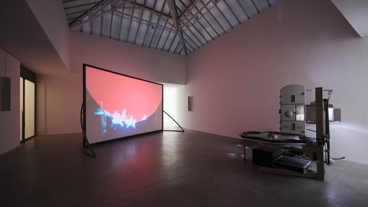 Rosa Barba, Tangible kinships, exhibition view. Courtesy of Vistamare