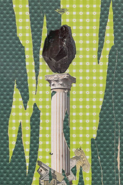 Genevieve Gaignard, Note to self, detail, 2024. Courtesy of Vielmetter Gallery
