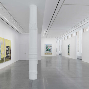 Farah Atassi, Metamorphosis, exhibition view. Courtesy of Almine Rech Gallery