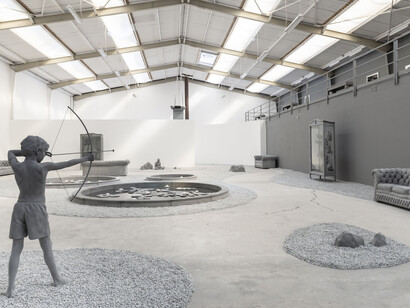 Hans Op de Beeck, Exhibiton view ‘Kids, cabinets, pictures and ponds’ - Galleria Continua / Les Moulins, May 2018
Courtesy the artist and Galleria Continua, San Gimignano / Beijing / Les Moulins / Habana. Photo by Oak Taylor-Smith