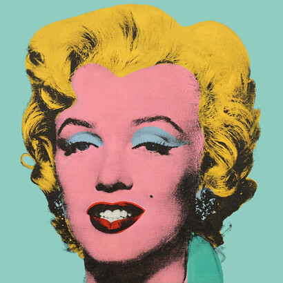 Andy Warhol; Shot Sage Blue Marilyn, 1964