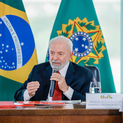 Presidente Luiz Inácio Lula da Silva, Brasil. Dilma Rousseff (2016) e Lula da Silva no Brasil (2018)