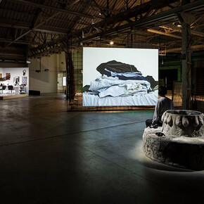 Laure Prouvost, Exhibition view. Courtesy of HangarBicocca