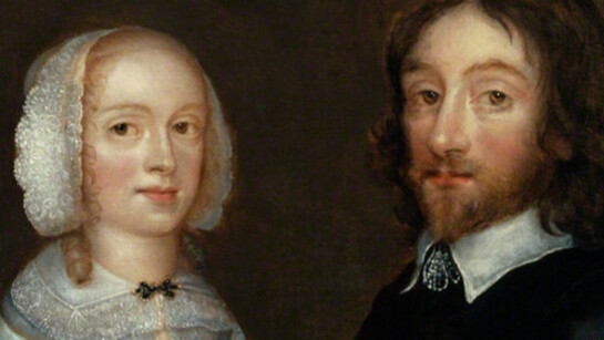 Dorothy, Lady Browne (née Mileham) and Sir Thomas Browne attributed to Joan Carlile, circa 1641-1650 © National Portrait Gallery, London