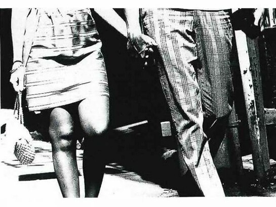 Daido Moriyama, On the Road, 1969 / 2003, Gelatin silver print, 39.4 x 59.1 in (100 x 150 cm), Courtesy of Simon Lee Gallery and Taka Ishii Gallery, Tokyo