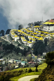 The Twang temple, Arunachal Pradesh, India