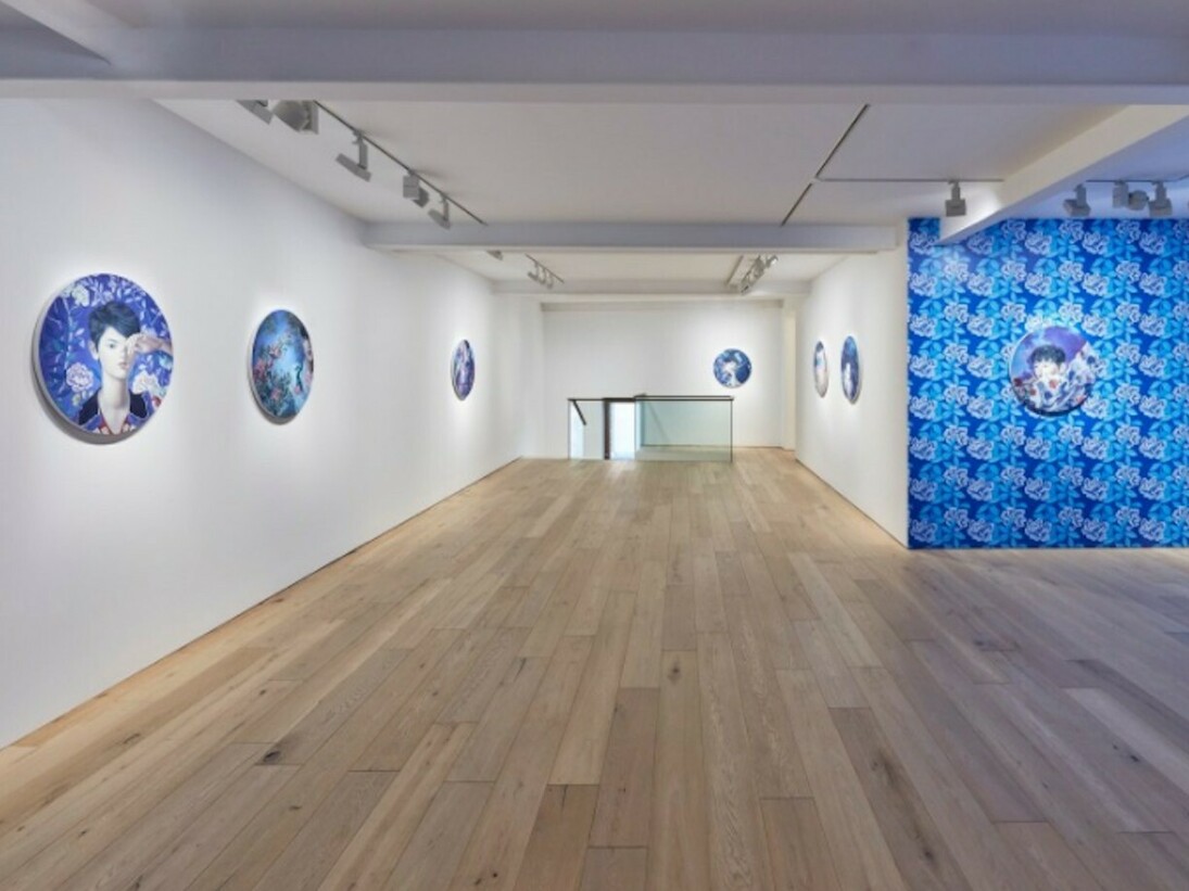 Jesse Mockrin, Exhibition view. Courtesy of Perrotin 