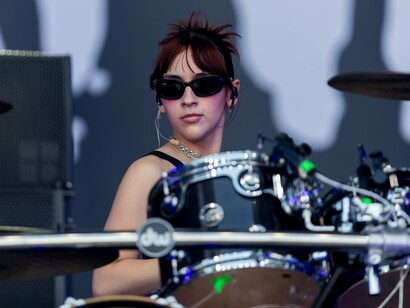 The Warning's Paulina Villarreal Vélez: drums, backing and lead vocals, piano