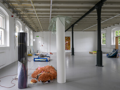 Peggy Franck, In a naked room, vista della mostra. Per gentile concessione del LabOratorio degli Angeli