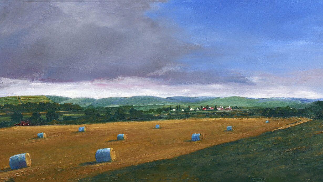 William Beckman, Bel air farm summer (detail), 2020. Courtesy of Forum Gallery