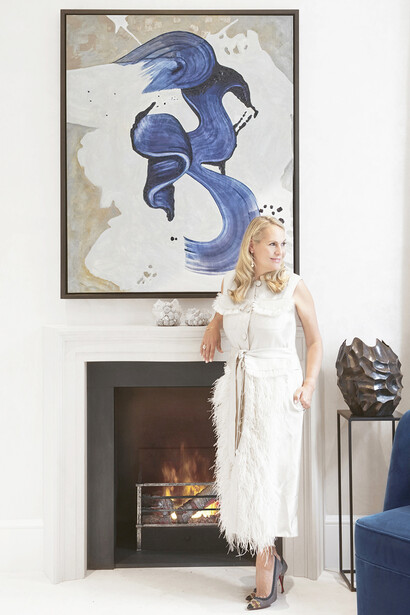 Katharine Pooley at a recently completed seven floor Notting Hill, London Residence
