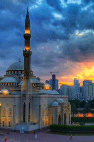 Noor Mosque Sharjah, United Arab Emirates