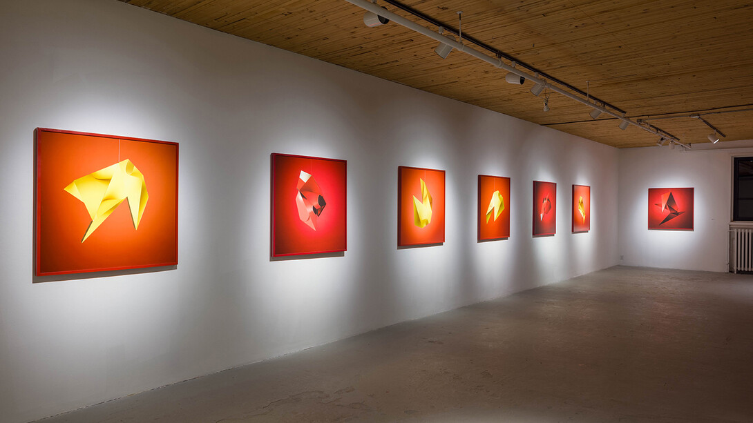 Gilles Tarabiscuité, Dis/Augmented reality 2.0, exhibition view. Courtesy of Art Mûr