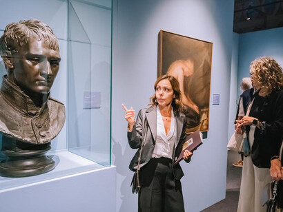Sorelle arti. Pittura scultura architettura dall’Accademia di San Luca, veduta della mostra. Per gentile concessione di Palazzo dei Priori