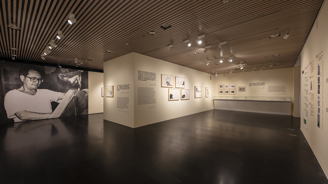 The master's touch on the heartstrings, exhibition view. Courtesy of the Tsinghua University Art Museum