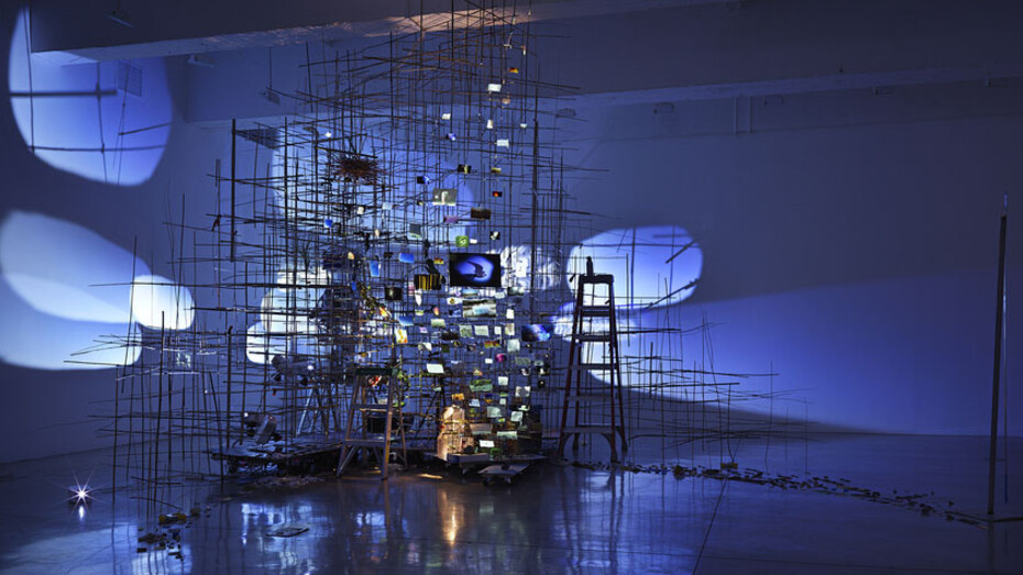 Sarah Sze. Courtesy of Tanya Bonakdar Gallery
