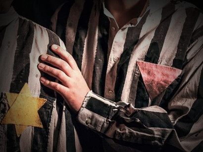 Triángulos rosa para identificador a los homosexuales en los campos de concentración nazis