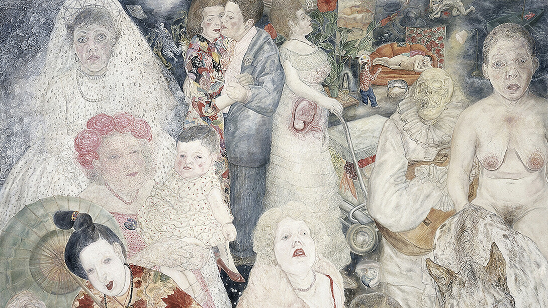 Marion Wagschal, Cyclorama (detail), 1988. Courtesy of National Gallery of Canada 