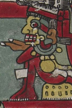 Ilustración del códice Zouche-Nuttall, autor anónimo, siglo XIV