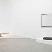 Bernar Venet, Exhibition view. Courtesy of Blain Southern 