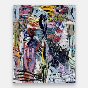 Xavier Baxter, Go Crazy, 2024, oil on canvas,
120 x 96 inches, 305 x 244 cm. Courtesy of the artist and The Hole